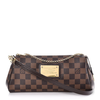 Louis Vuitton Damier Ebene Eva Clutch 1 of 7
