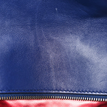 Gucci Velvet Matelasse Medium GG Marmont Shoulder Bag Cobalt Blue 10 of 12
