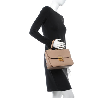 Miu Miu Goatskin Madras Shoulder Bag Cammeo 3 of 13