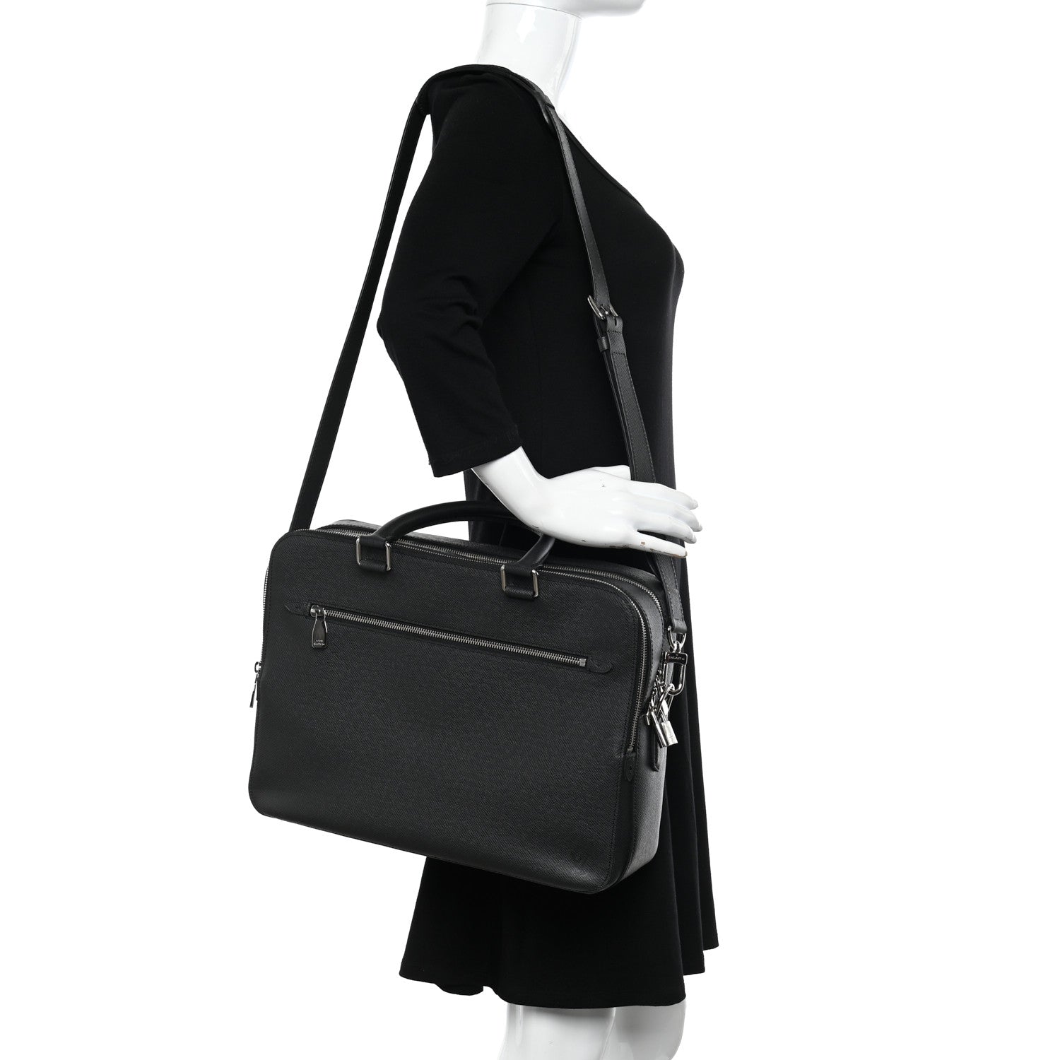 Louis Vuitton Taiga Porte-Documents Business MM Ardoise 2 of 12