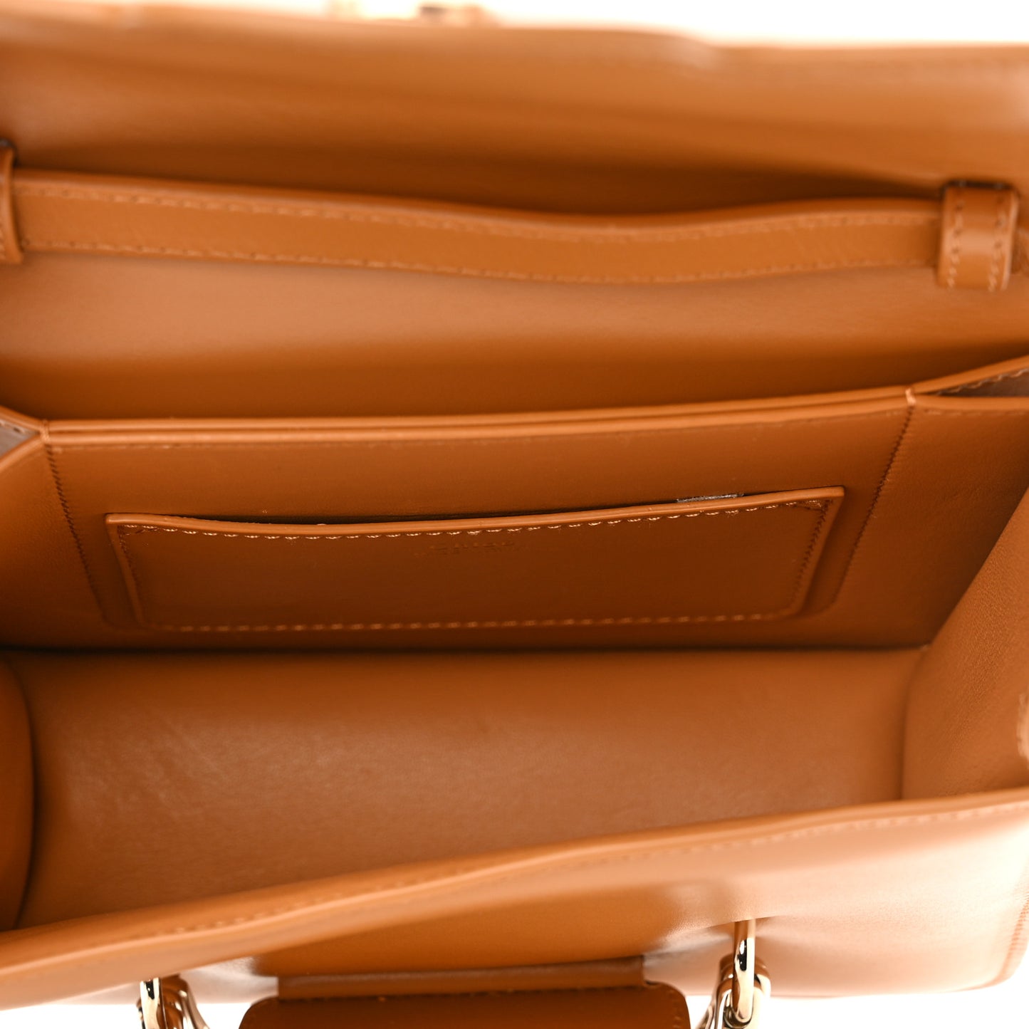 Calfskin Kattie Shoulder Bag Autumnal Brown