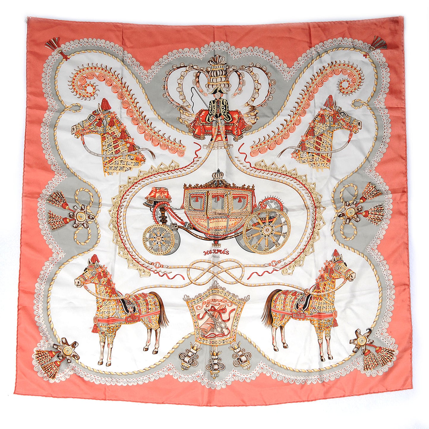 Silk Paperoles Scarf 90