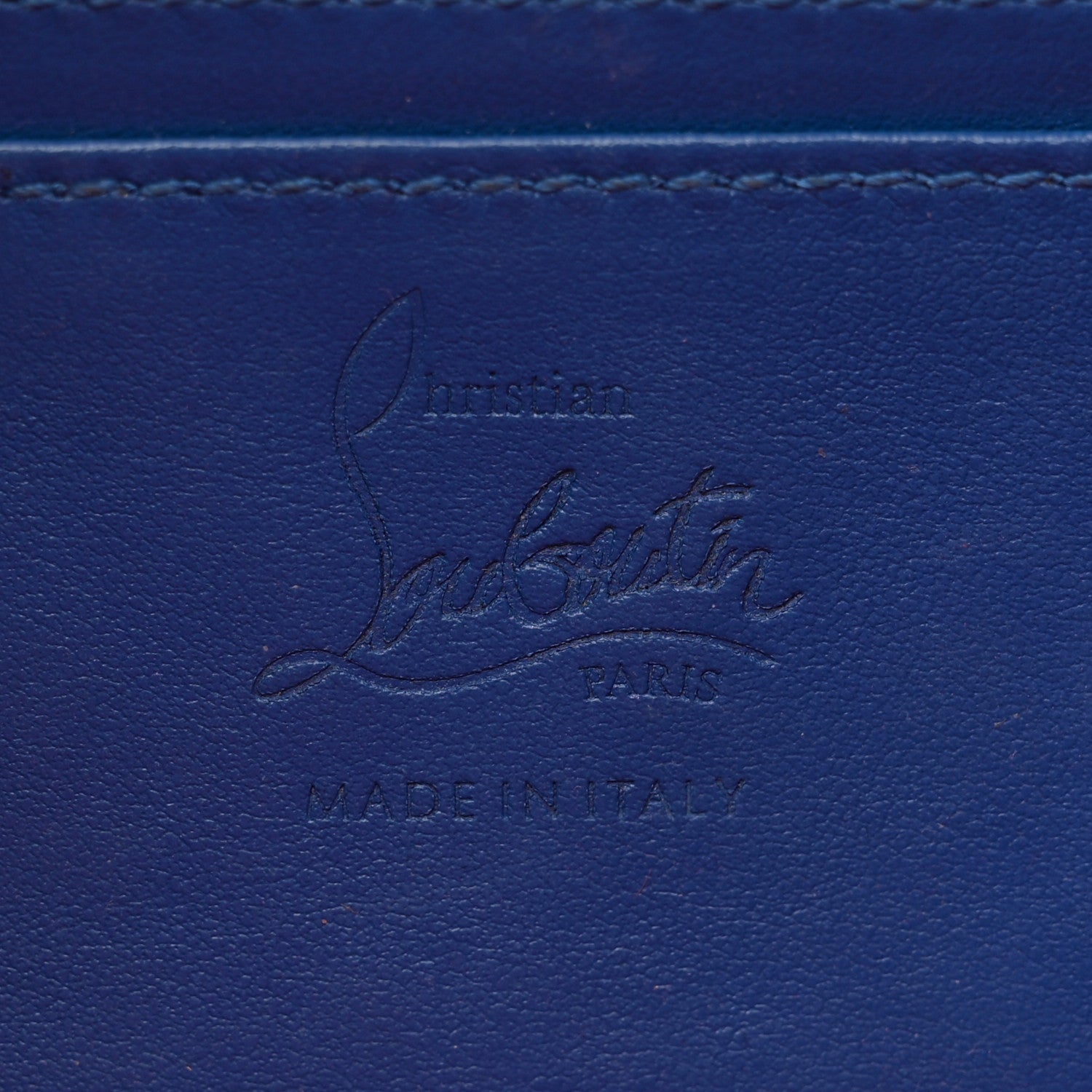 Christian Louboutin Satin Marie Jane Belt Bag Blue Multicolor 6 of 11