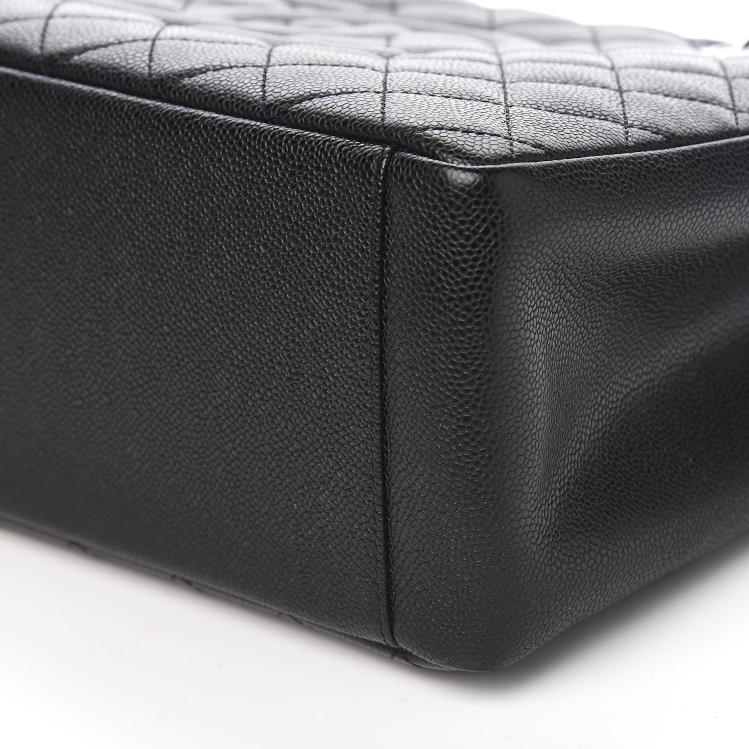 Chanel Caviar Quilted Grand Shopping Tote GST Black 8 of 10
