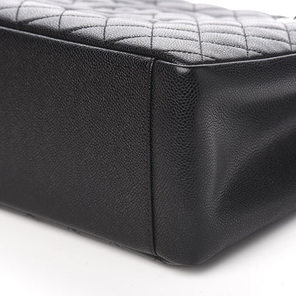 Chanel Caviar Quilted Grand Shopping Tote GST Black 8 of 10