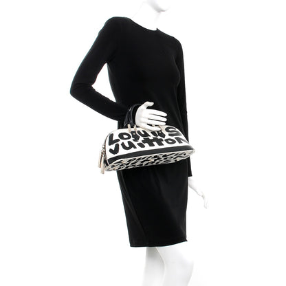 Louis Vuitton Graffiti Alma Horizontal Black 2 of 6