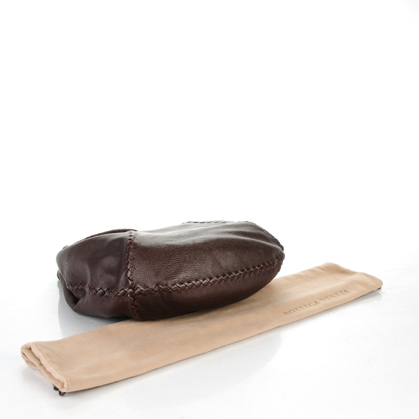 Cervo Deerskin Large Hobo Ebano