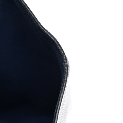 Celine Drummed Calfskin Mini Luggage Ink 13 of 15