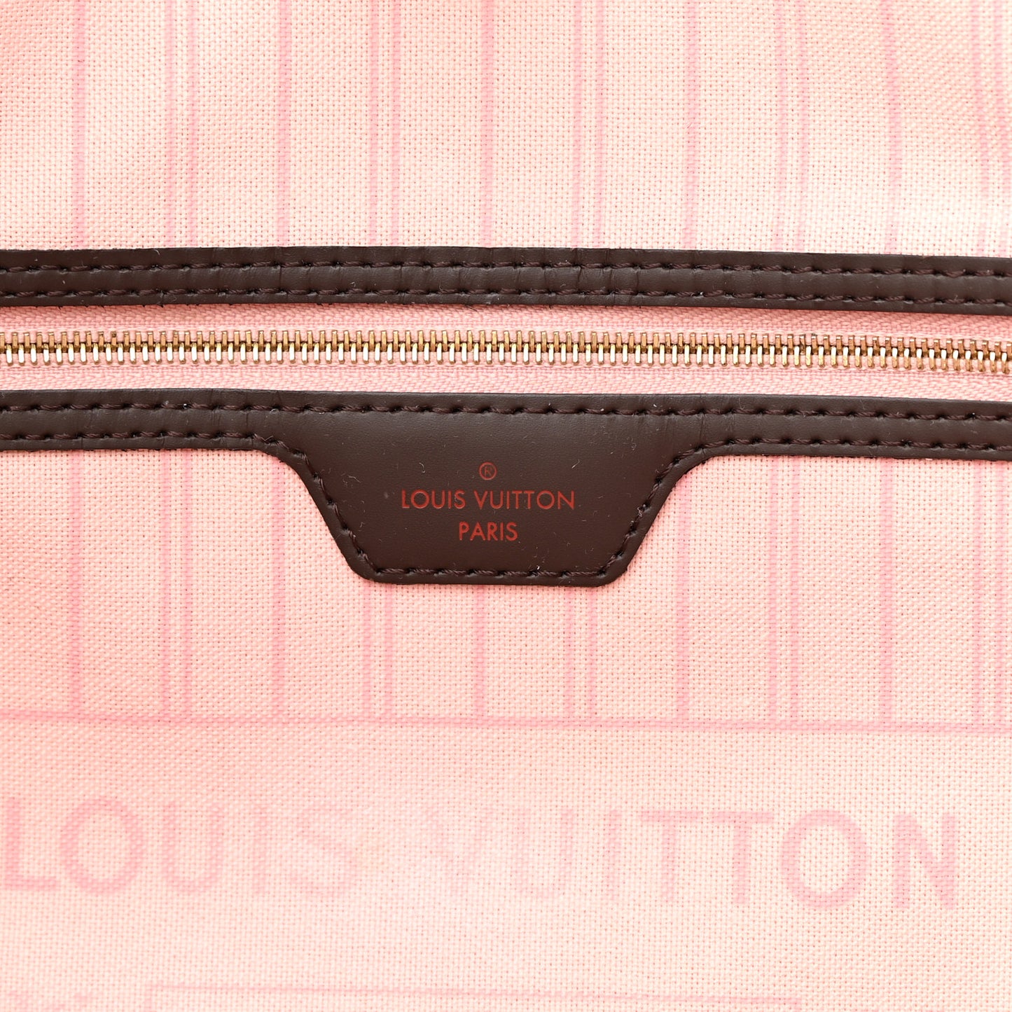 Damier Ebene Neo Neverfull MM Rose Ballerine
