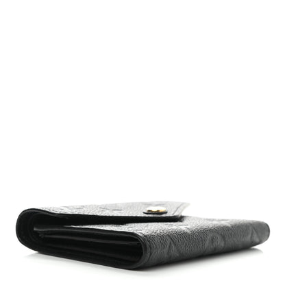 Louis Vuitton Empreinte Victorine Wallet Black 4 of 7