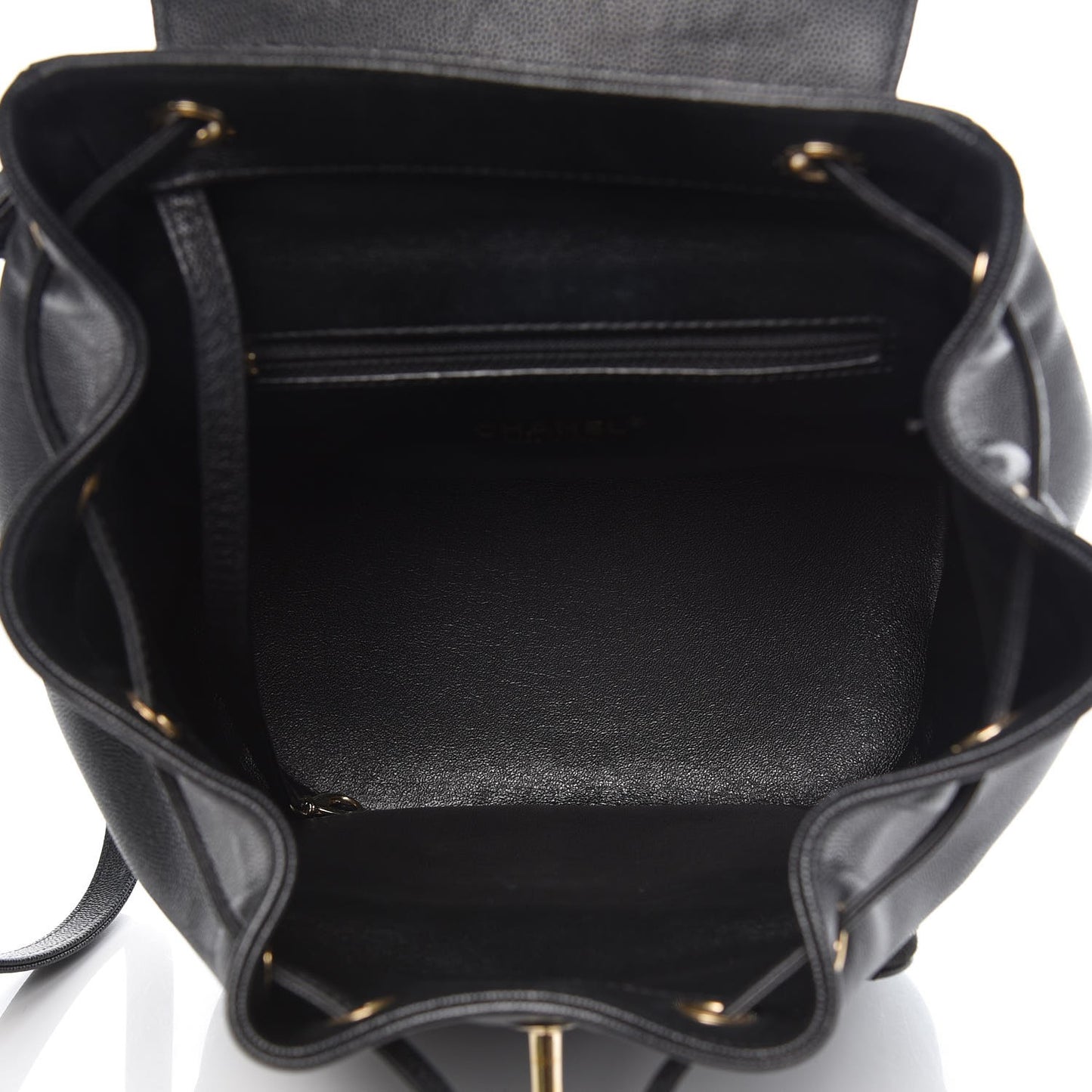 Caviar Quilted Business Affinity Backpack Black
