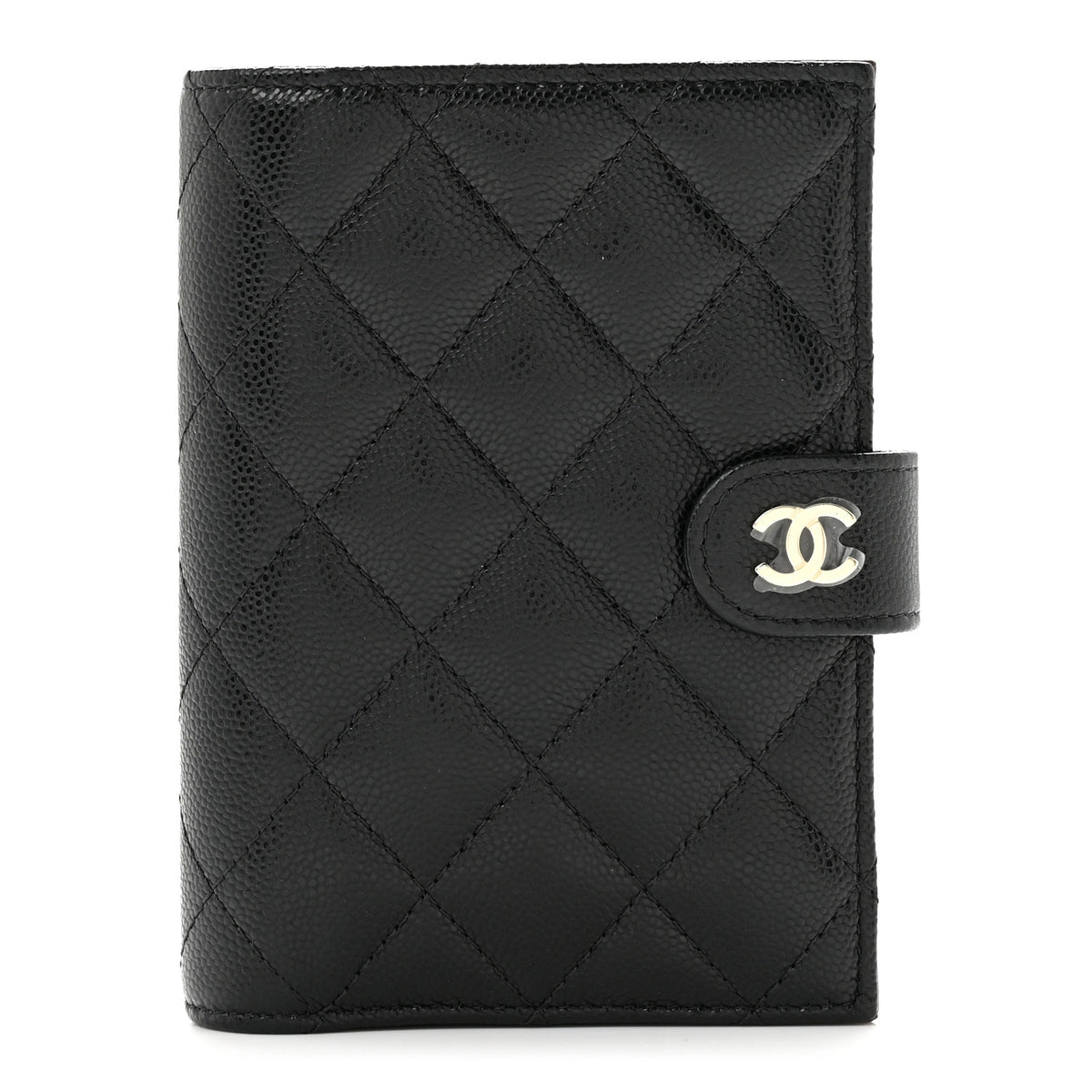 Chanel Caviar Quilted Passport Holder Black 1 of 8