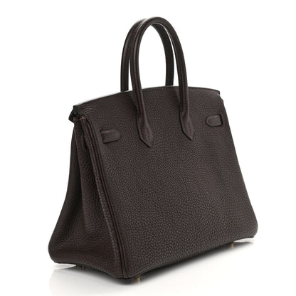 Hermes Togo Birkin 25 Chocolate 3 of 14