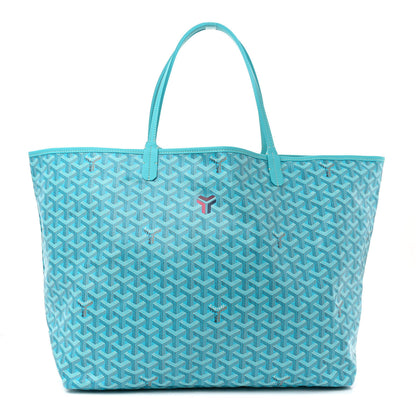 Goyard Goyardine Saint Louis GM Balise Beach Towel Set Turquoise 1 of 11