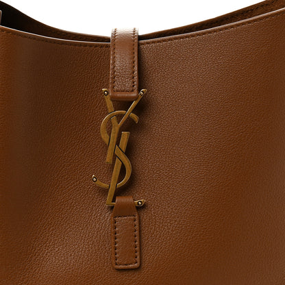 Saint Laurent Smooth Calfskin Small Le 5 A 7 Soft Hobo Fox 7 of 9