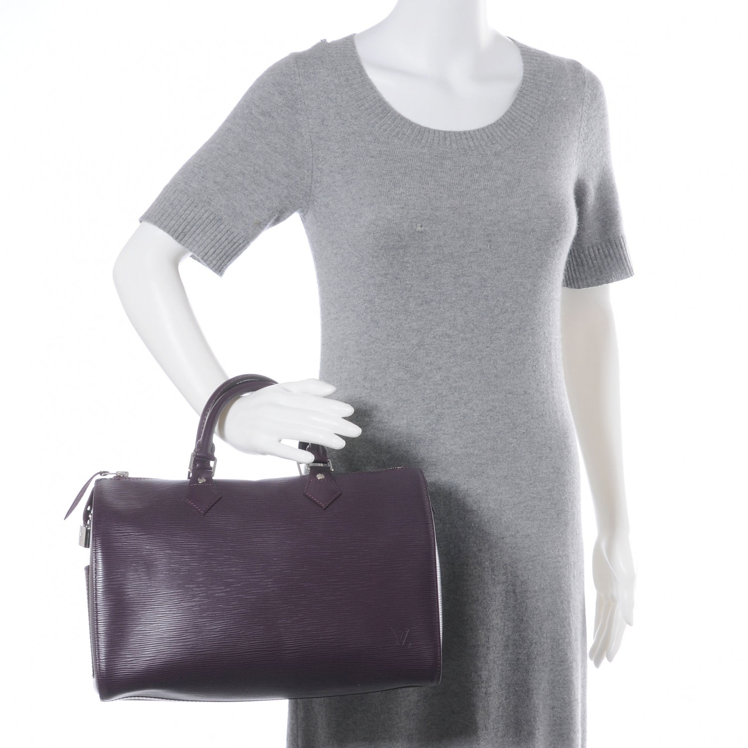Louis Vuitton Epi Speedy 30 Cassis 2 of 8