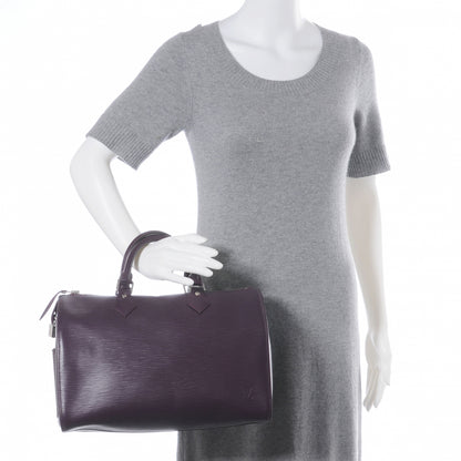 Louis Vuitton Epi Speedy 30 Cassis 2 of 8