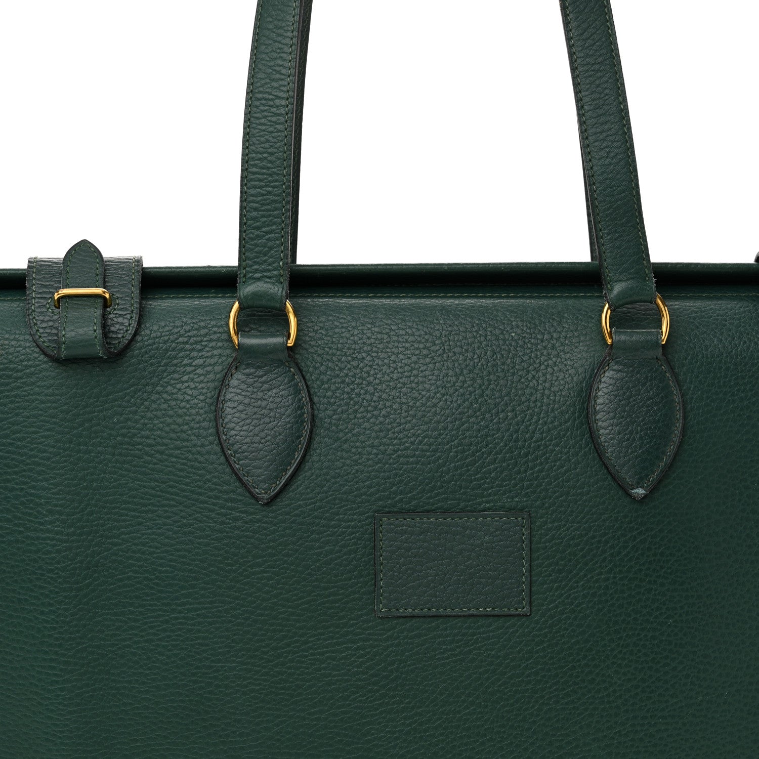 Hermes Kaba Taurillon Clemence Tote Vert Clair 8 of 24