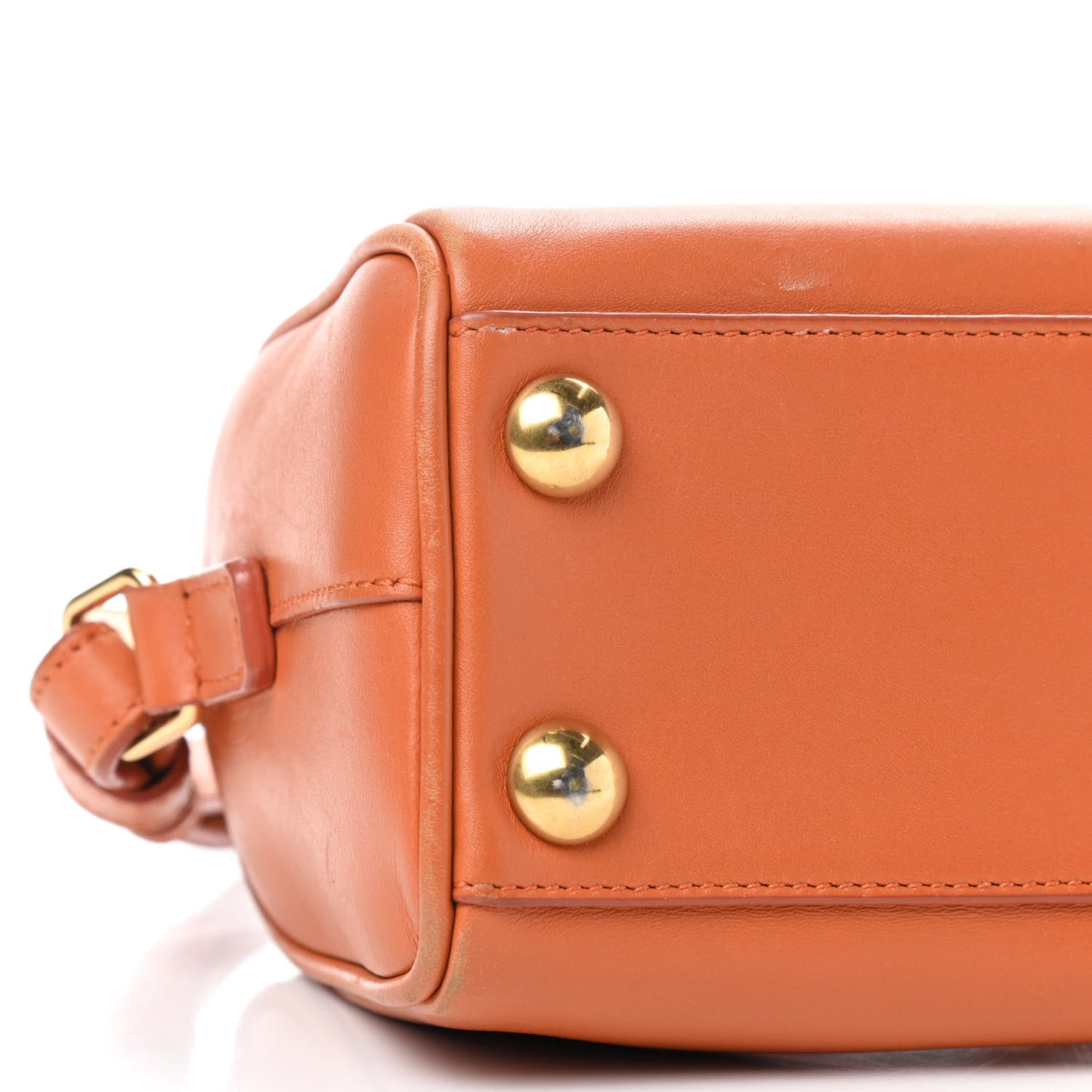 Lambskin Classic Duffle Toy Orange
