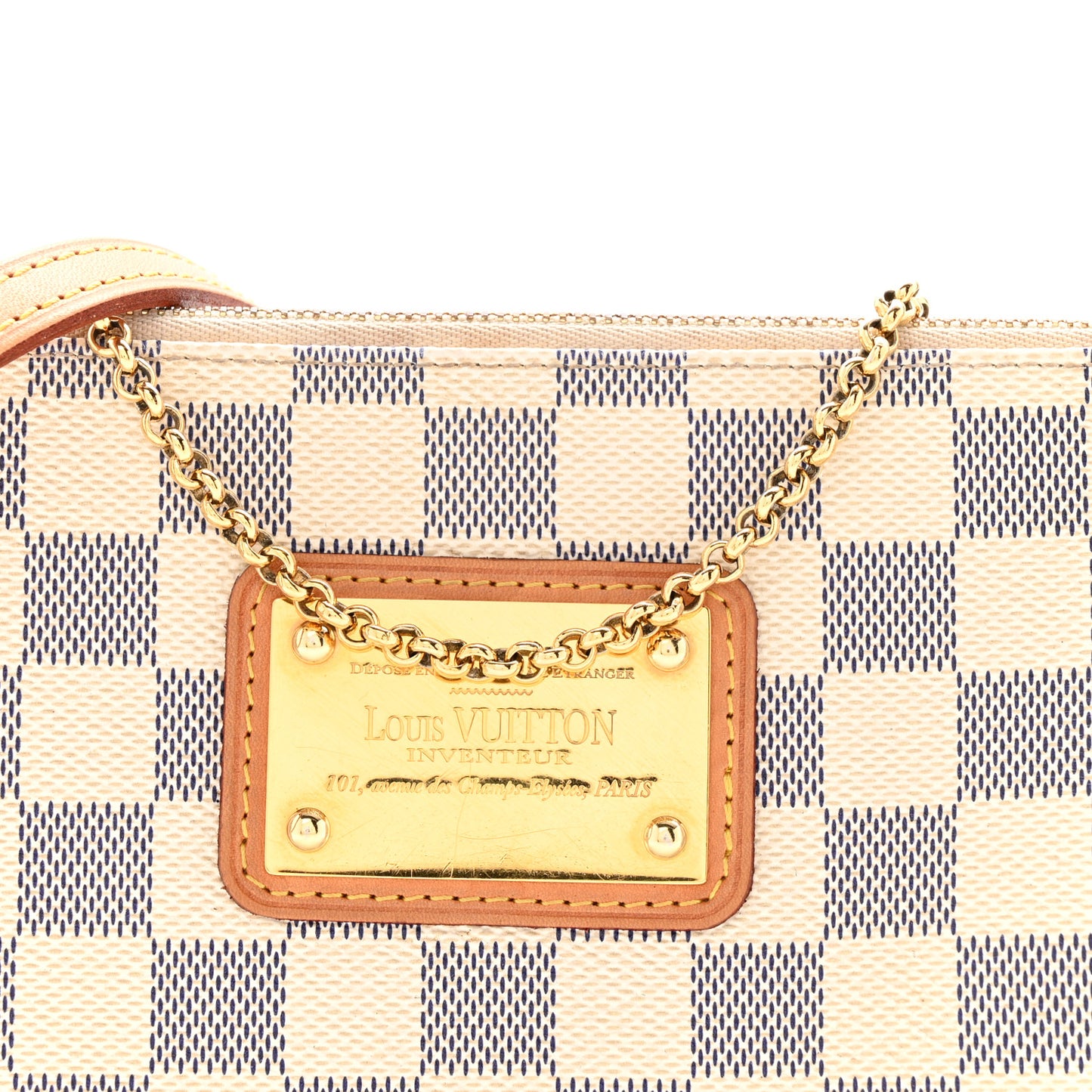 Damier Azur Eva Clutch