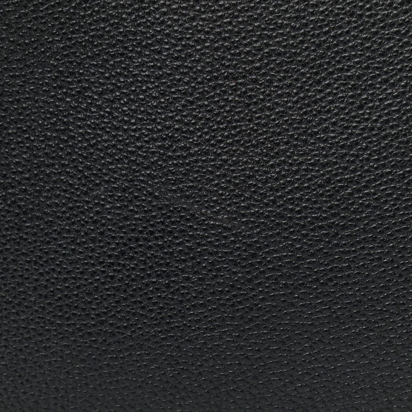 Grainy Calfskin Medium Title Bag Black