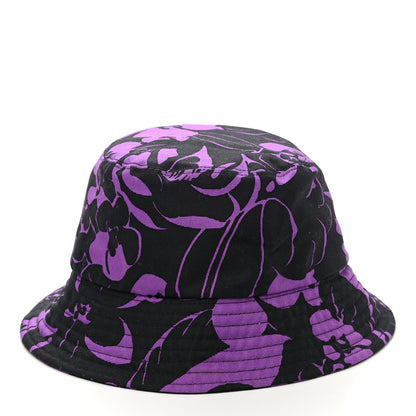 Chanel Canvas CC Cloche Hat M Purple Black 3 of 8
