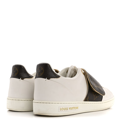 Louis Vuitton Calfskin Monogram Frontrow Sneaker 36 White 5 of 13