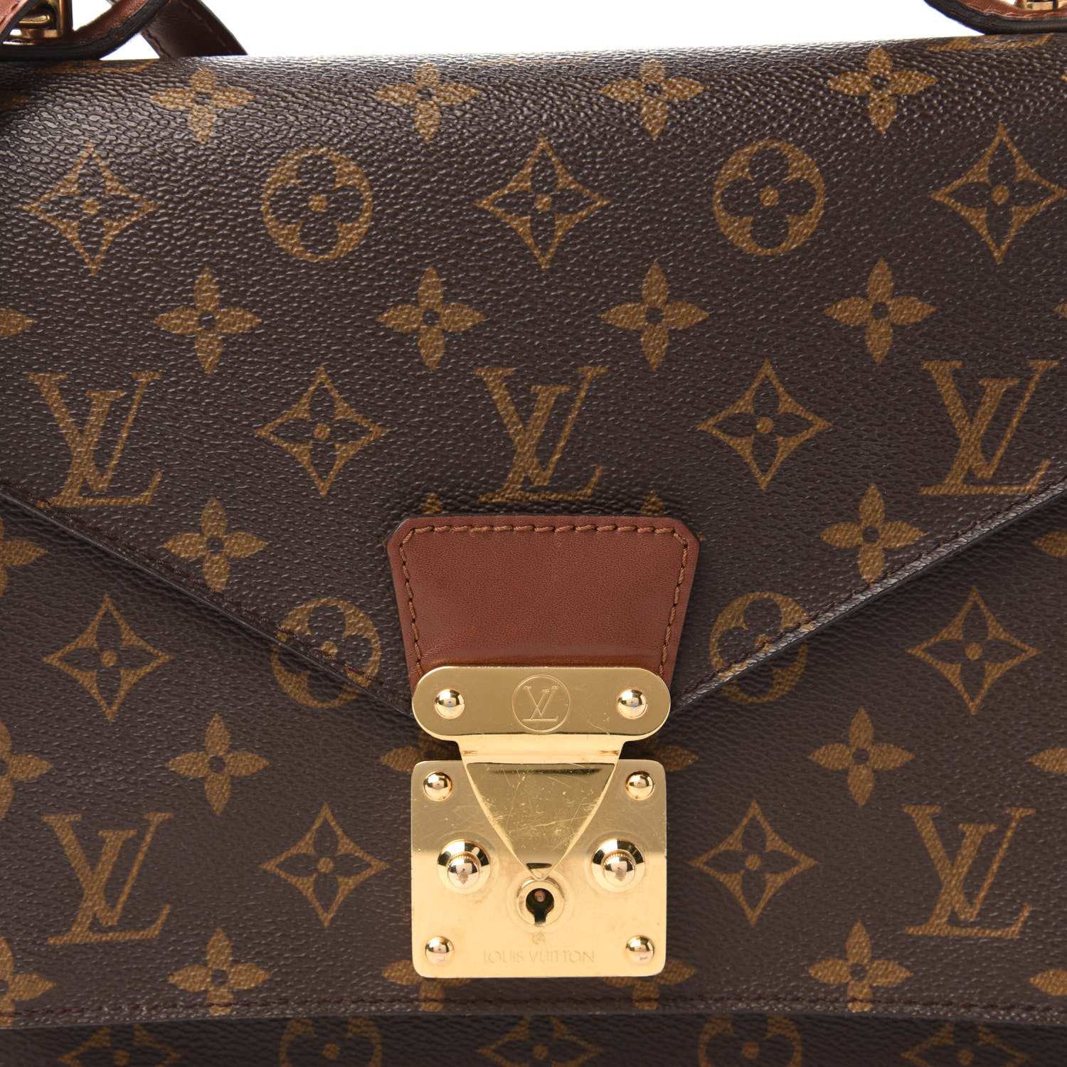 Louis Vuitton Monogram Monceau 28 10 of 11