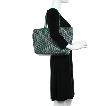 Goyard Goyardine Artois PM Green 2 of 10