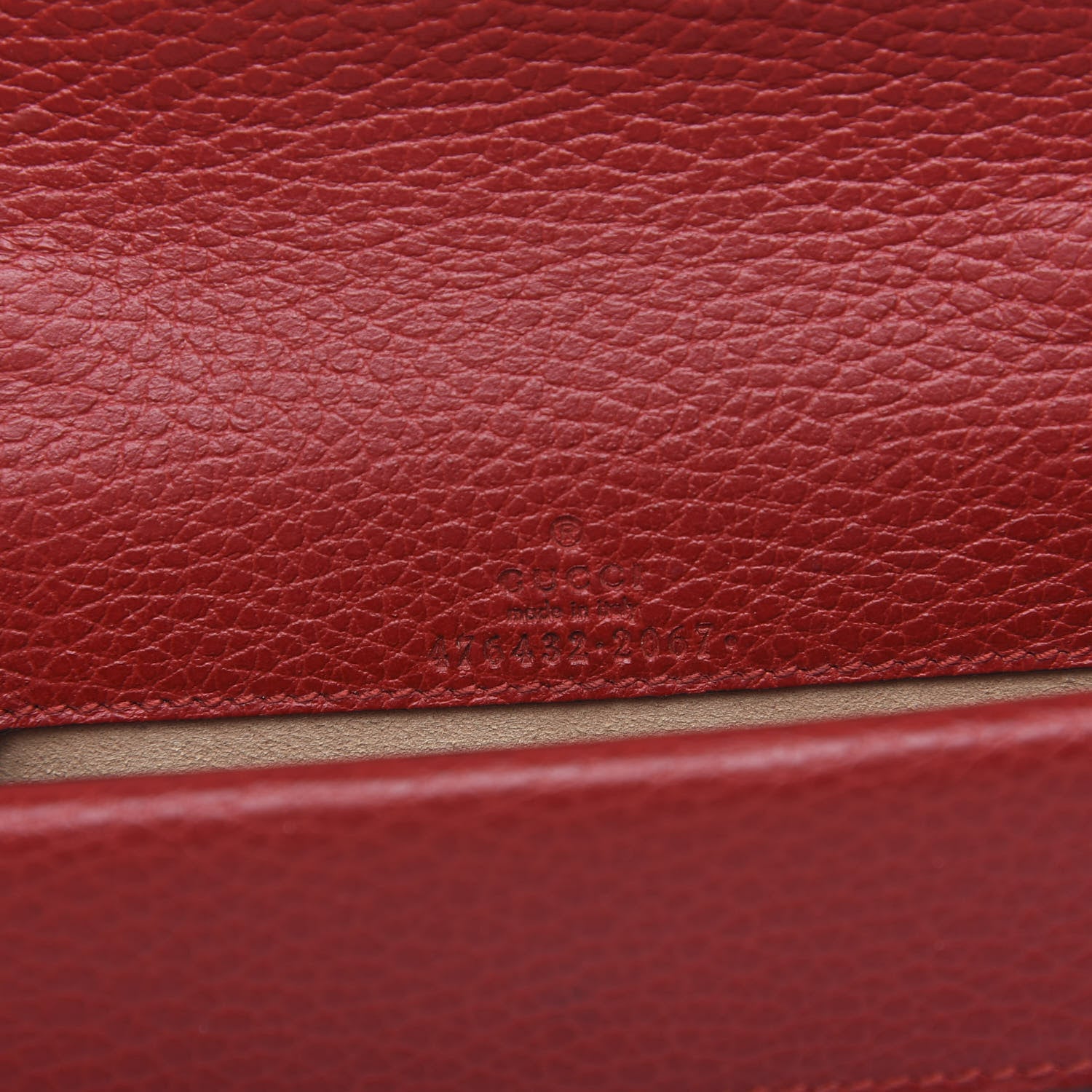 Gucci Calfskin Super Mini Dionysus Shoulder Bag Hibiscus Red 7 of 8