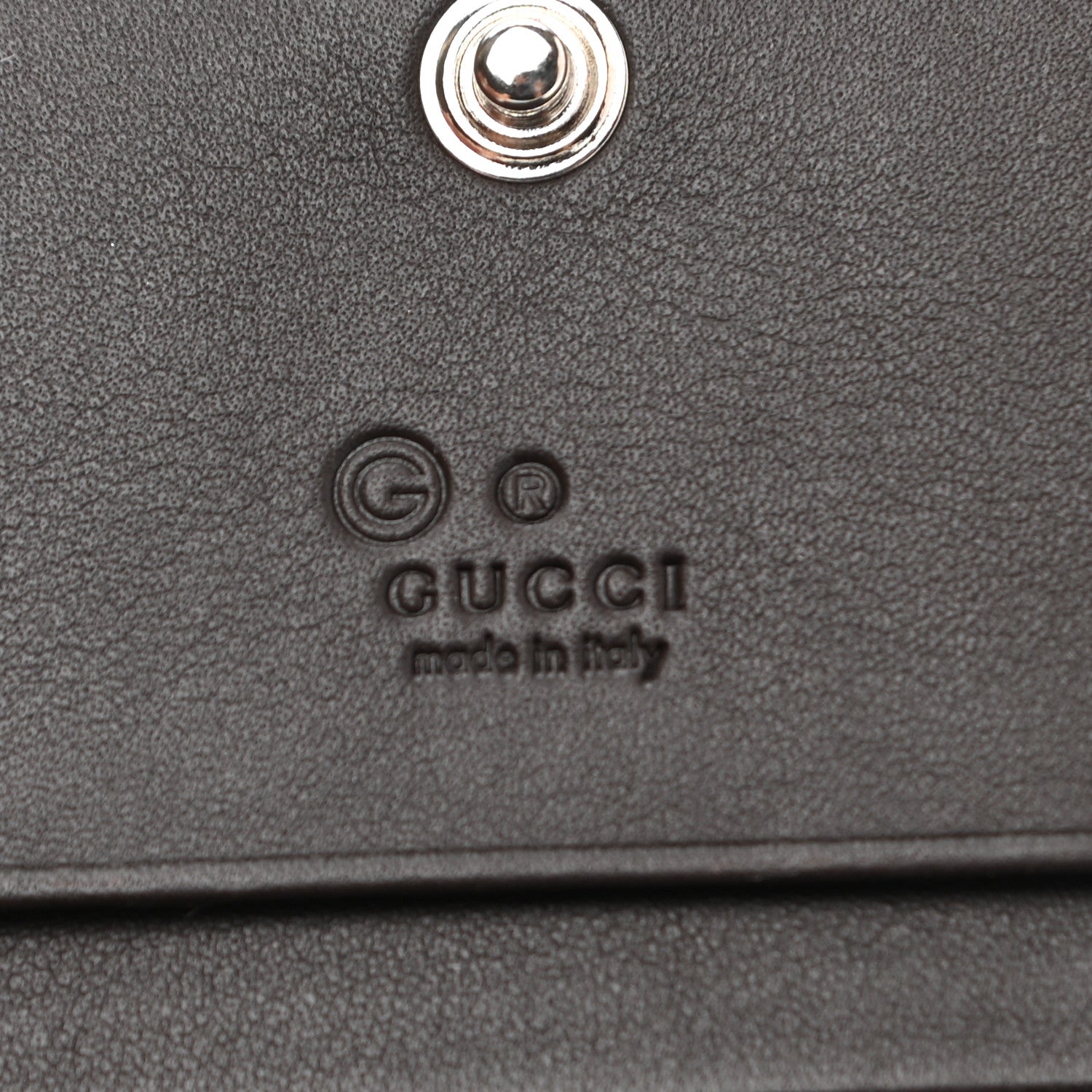 Gucci Microguccissima Card Case Wallet Testa di Moro 6 of 8