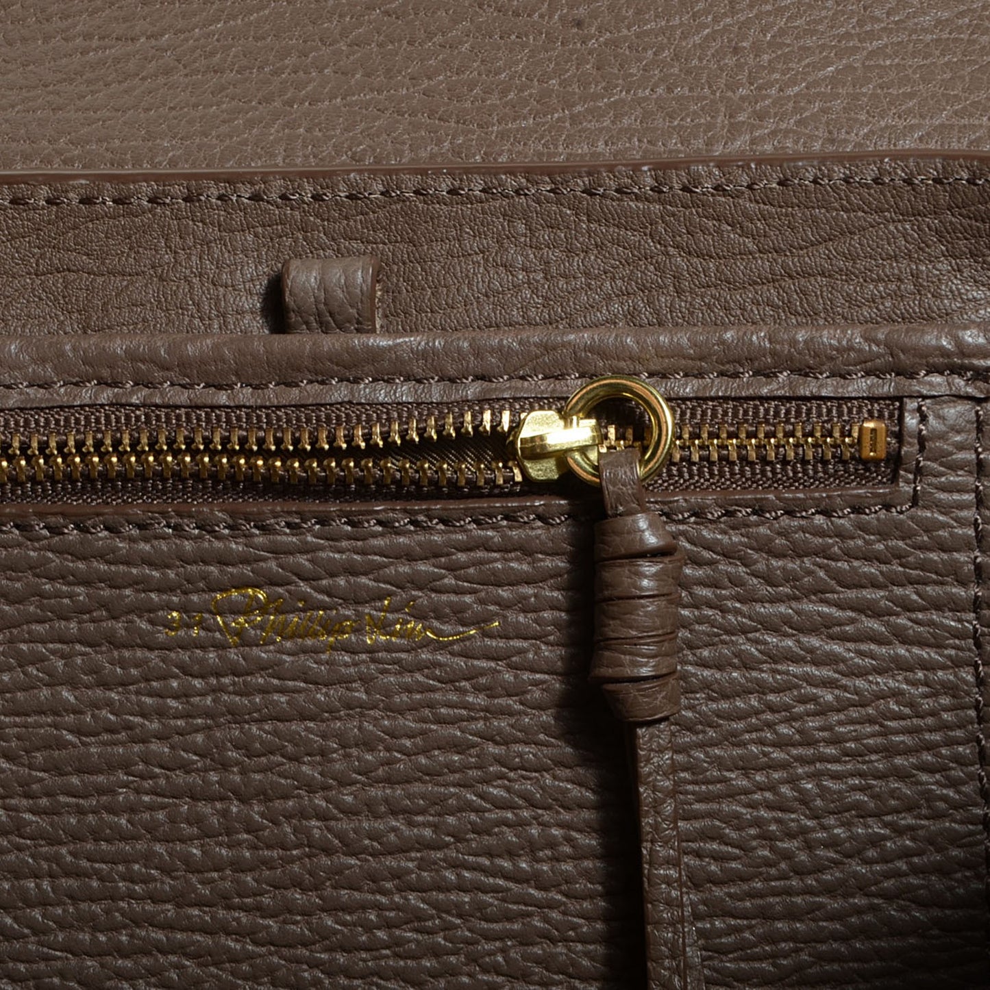 3.1 Leather Mini Pashli Satchel Taupe