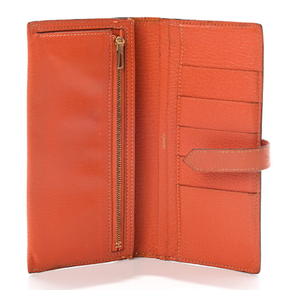 Hermes Chevre Mysore Bearn Gusset Wallet 5 of 8