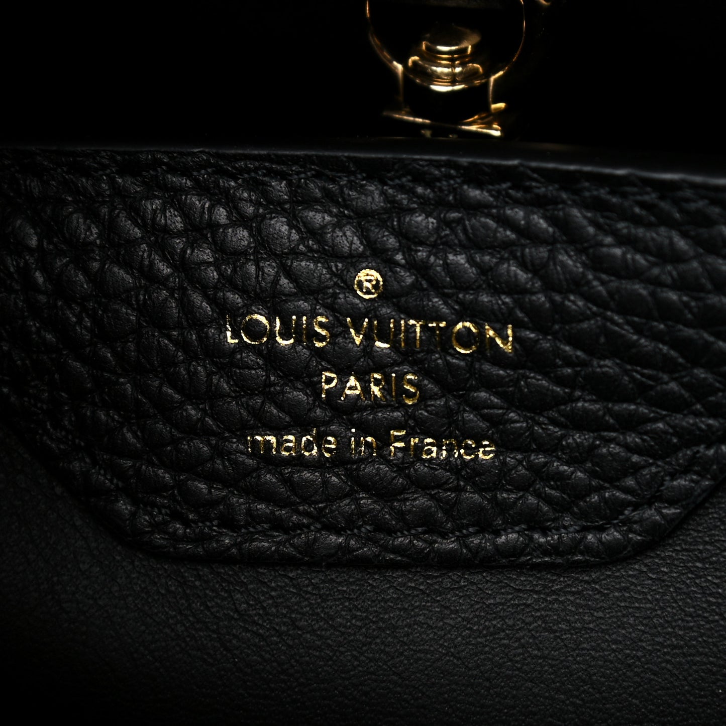 Taurillon Capucines Leopard BB Black