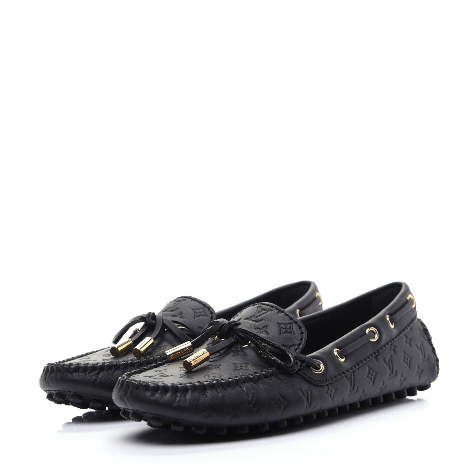 Louis Vuitton Empreinte Gloria Loafers 34 Black 4 of 10