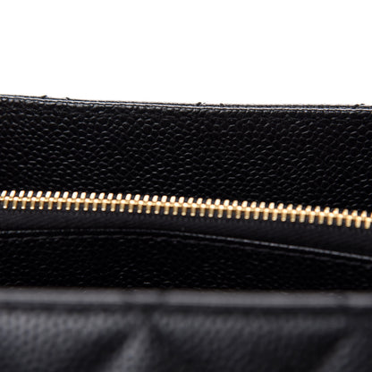 Chanel Caviar Quilted Grand Shopping Tote GST Black 8 of 12