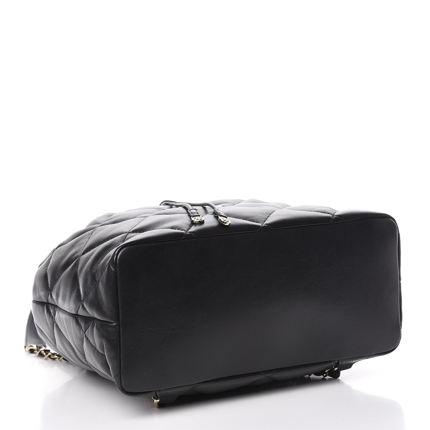 Chanel Lambskin Quilted Backpack Black 4 of 11