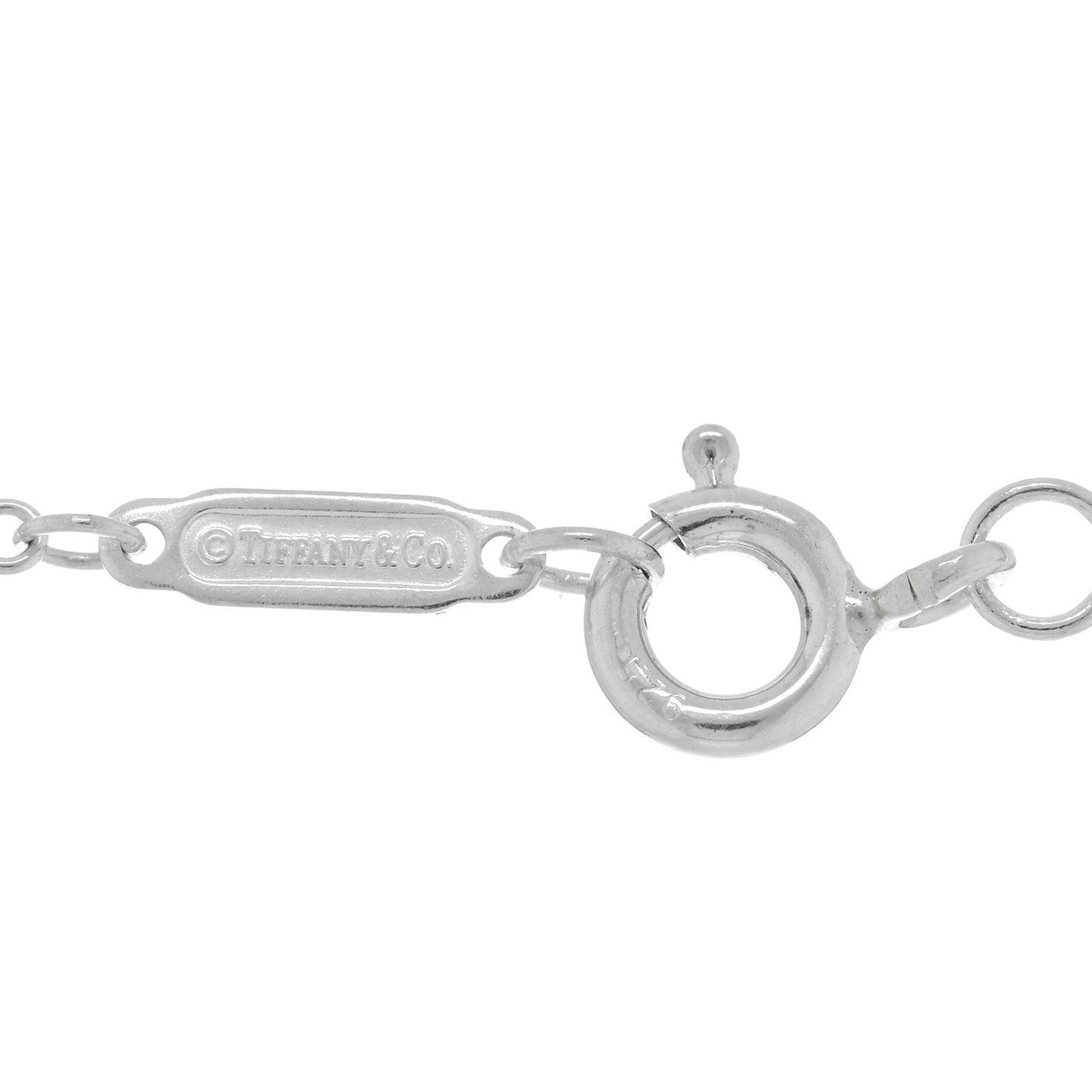 Sterling Silver Letter M Disc Pendant Necklace