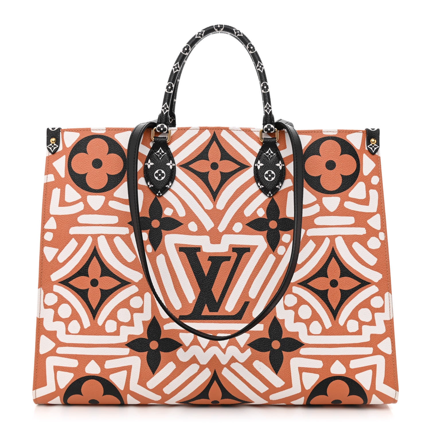Louis Vuitton Monogram Giant Crafty Onthego GM Crème Caramel 1 of 10