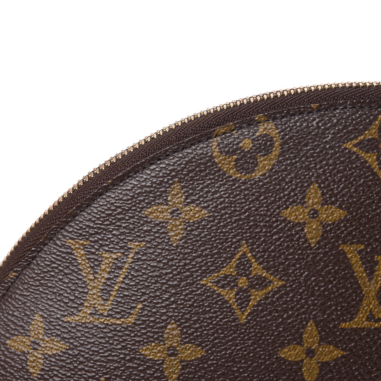 Louis Vuitton Monogram Trousse Demi Ronde 11 of 13