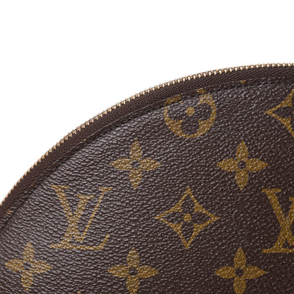 Louis Vuitton Monogram Trousse Demi Ronde 11 of 13