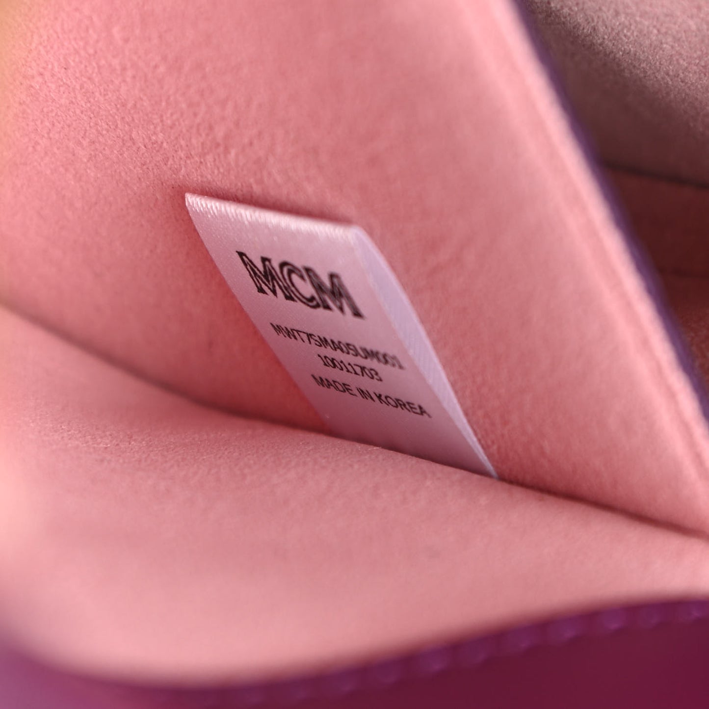 Grained Calfskin Mini Milla Tote Purple