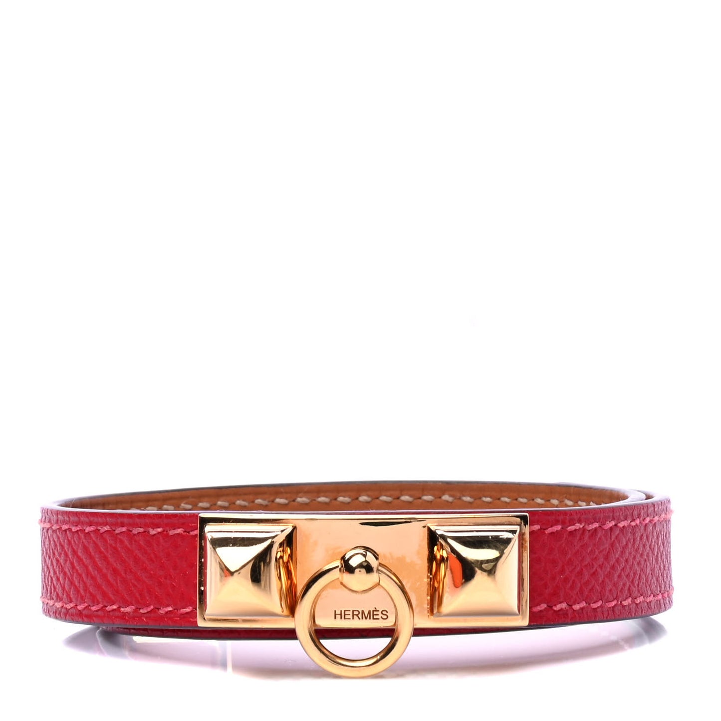 Epsom Rivale Double Tour Bracelet S Rouge Casaque