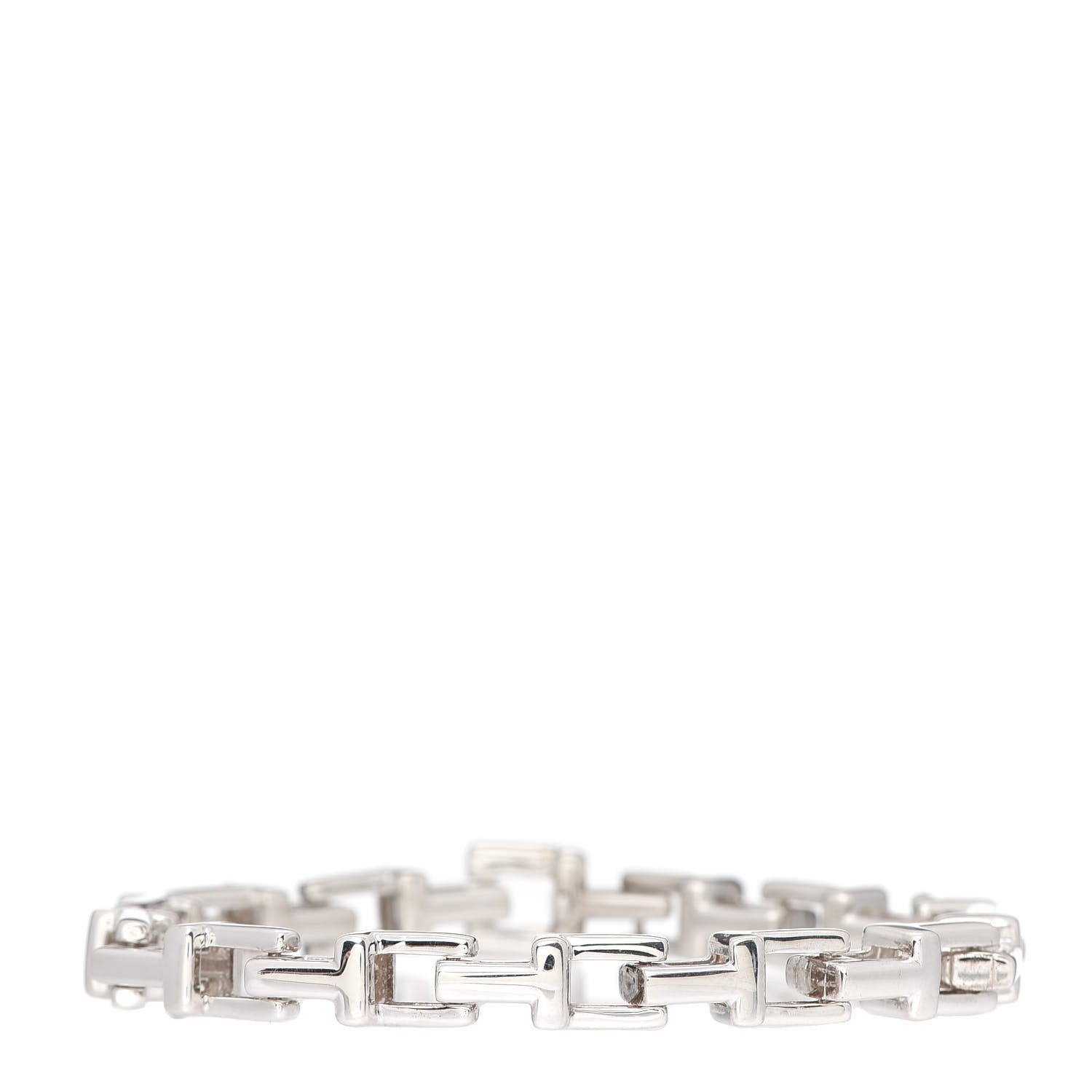 Tiffany Sterling Silver T Chain Bracelet 1 of 7