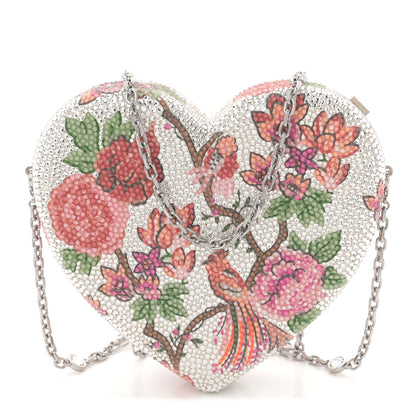 Judith Leiber Crystal Heart Secret Garden Minaudiere Clutch Multicolor 1 of 11