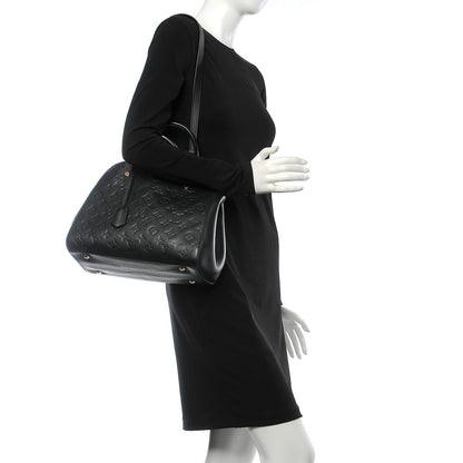 Louis Vuitton Empreinte Montaigne MM Black 3 of 9