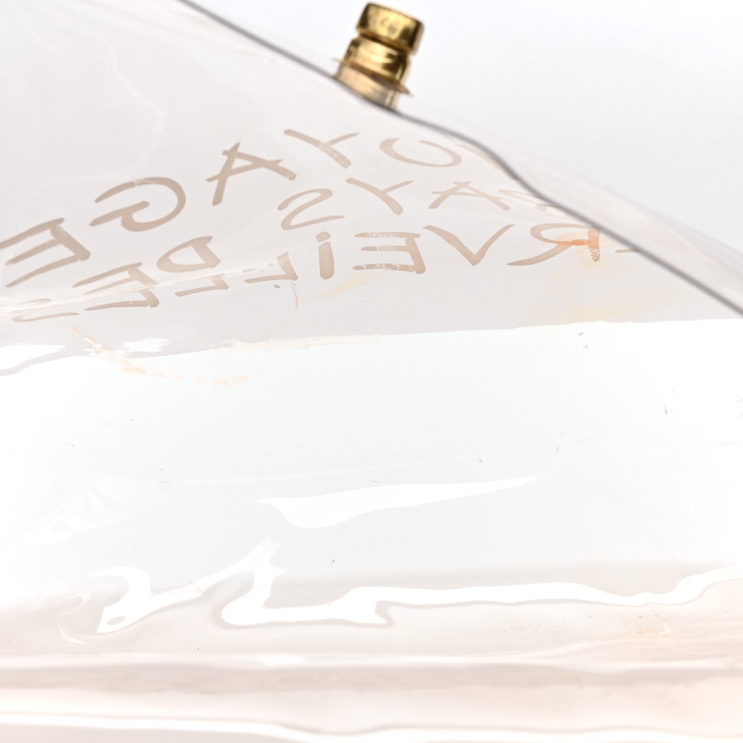 Hermes Vinyl Souvenir De L'Exposition Kelly Transparent 5 of 13