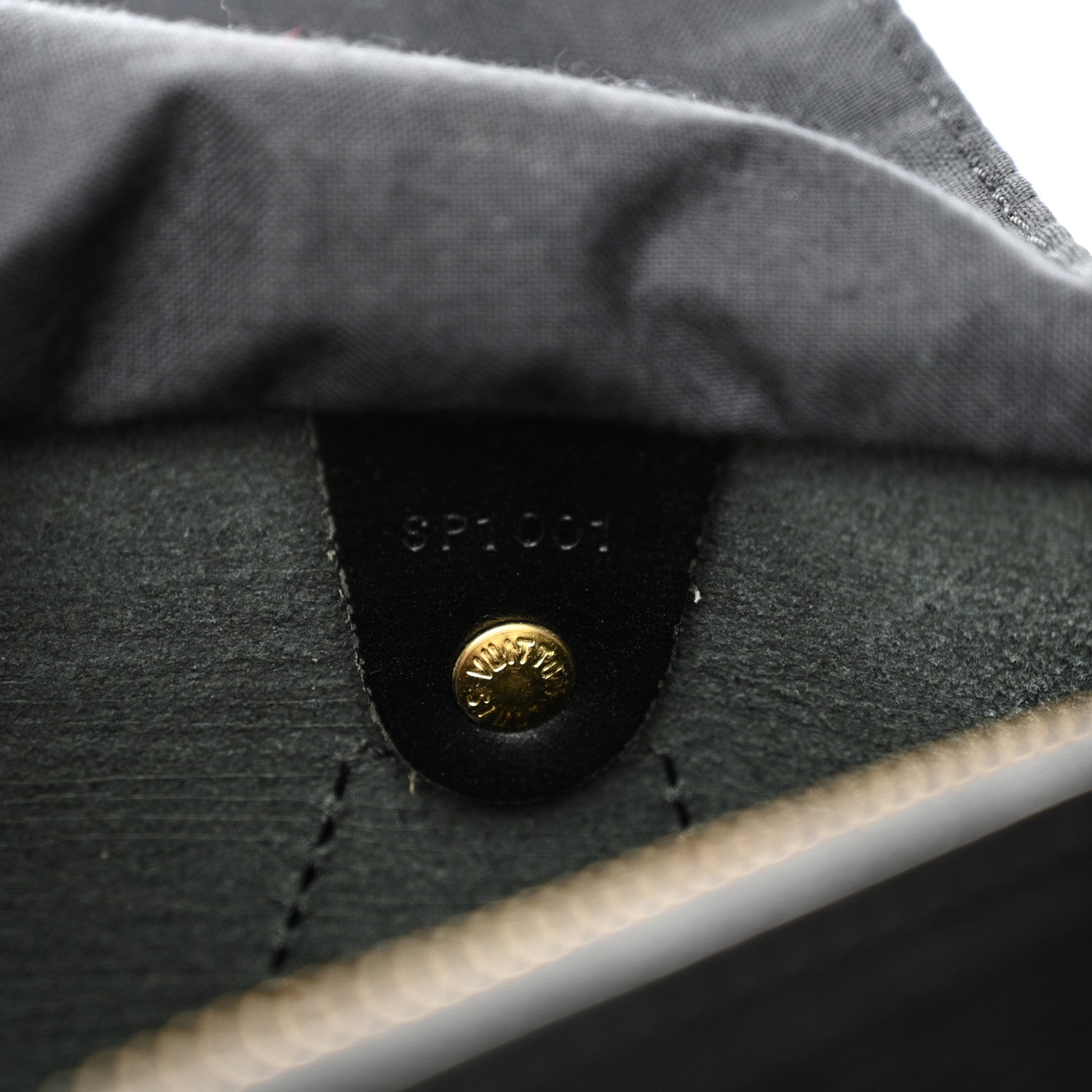 Louis Vuitton Epi Speedy 25 Black 6 of 16