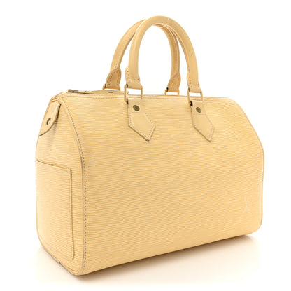 Louis Vuitton Epi Speedy 25 Vanilla 3 of 18