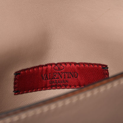 Valentino Garavani Nappa Small Rockstud Wristlet Clutch Melon Sorbet 6 of 7